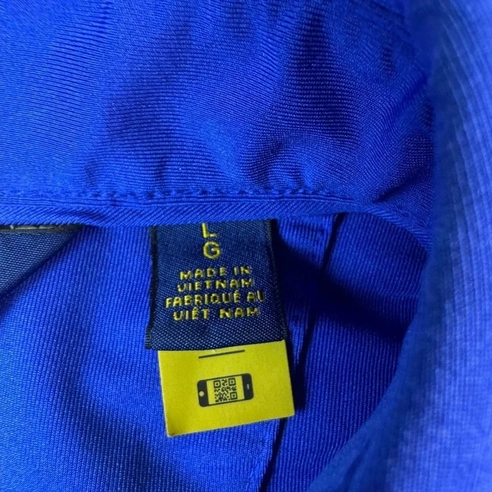Polo Golf Ralph Lauren Men's Blue KitchenAid Senior PGA‎ Golf Polo Shirt